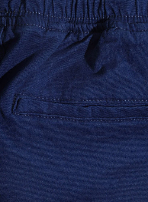 Marine Blue Cargo Pant - Khotwh